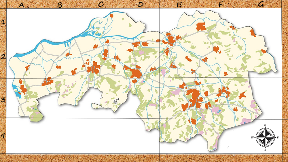 Ronde 1: Brabantse kaart