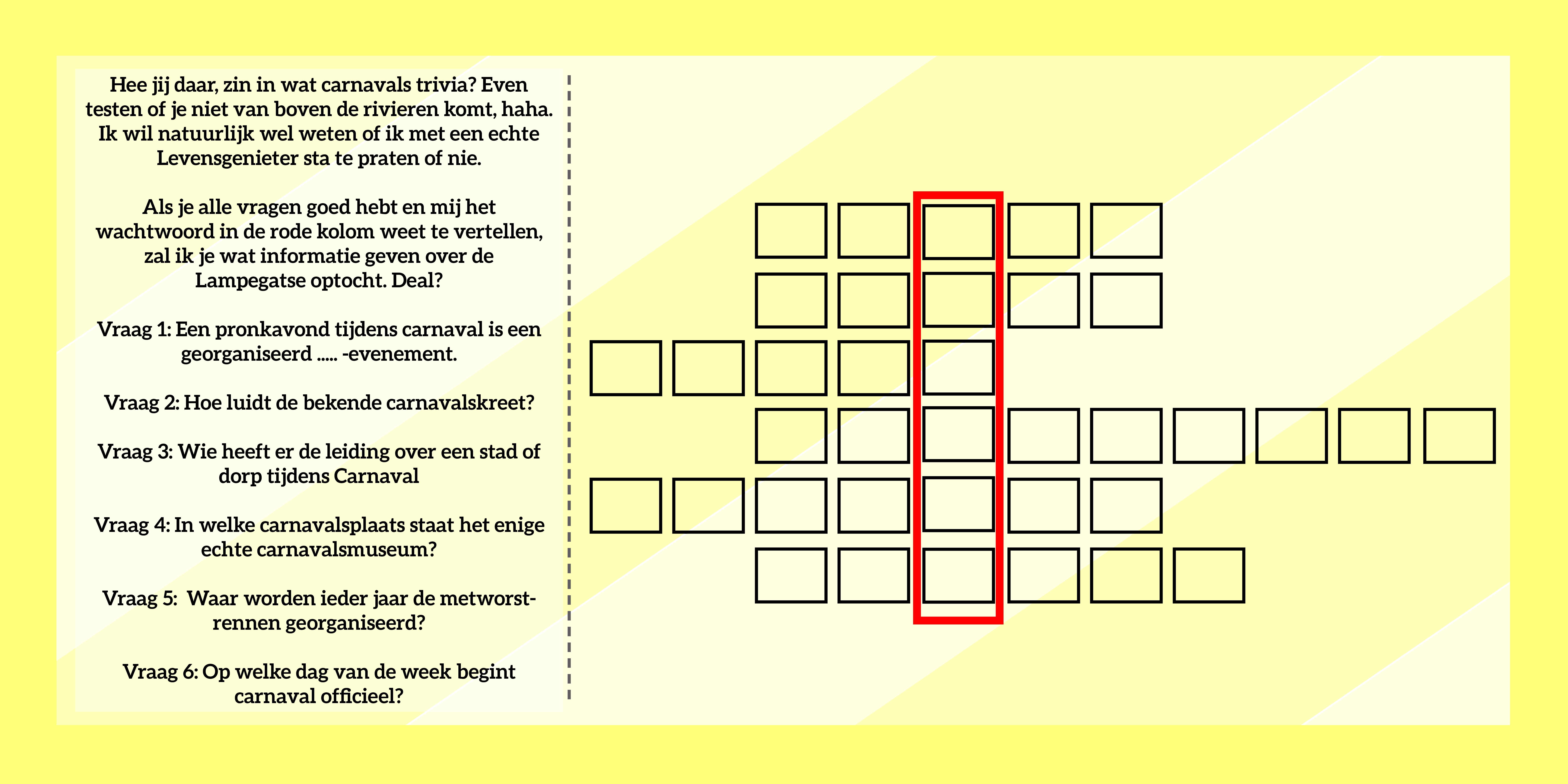 Ronde 2: Puzzel Rian