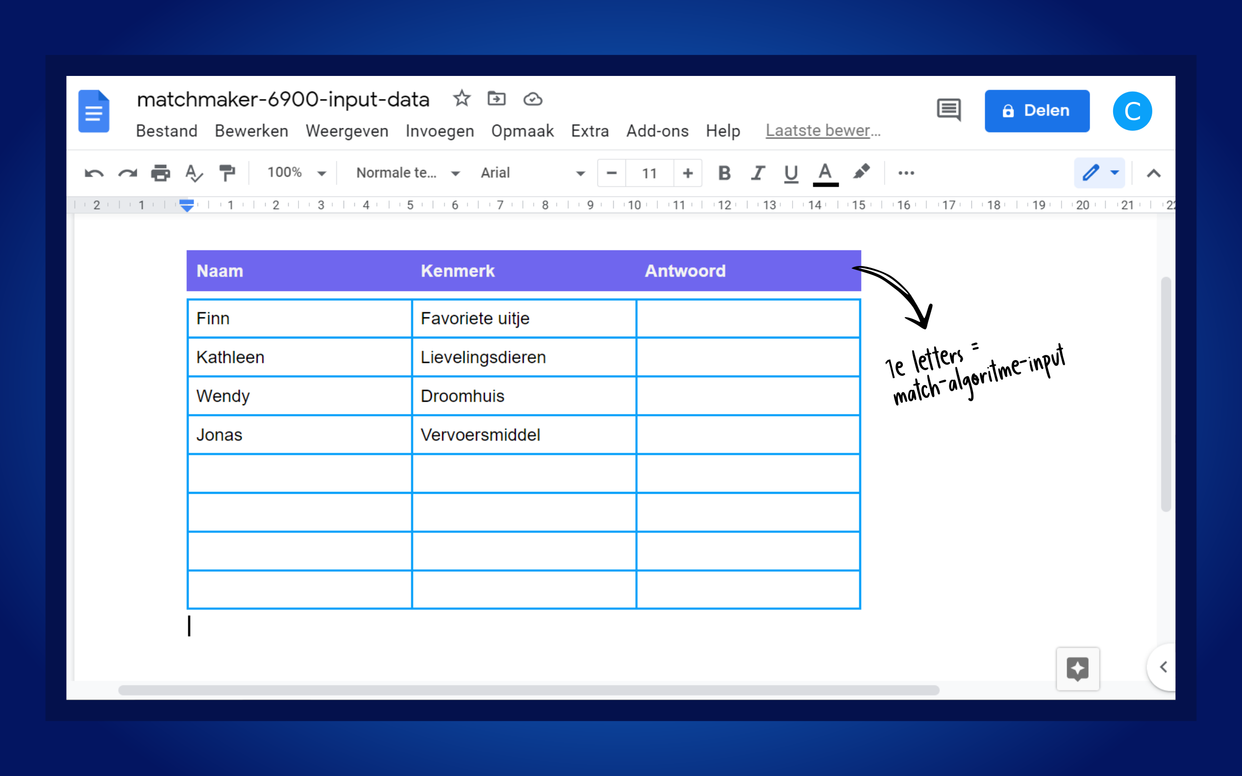Matchmaker6900-input-data_B